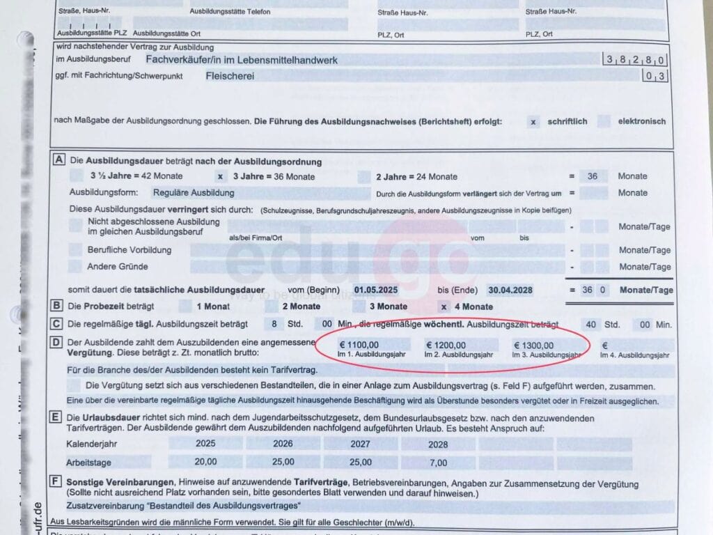 Học viên EduGo nhận hợp đồng du học nghề Đức nhóm ngành Thực phẩm với mức lương hấp dẫn 4 so 3