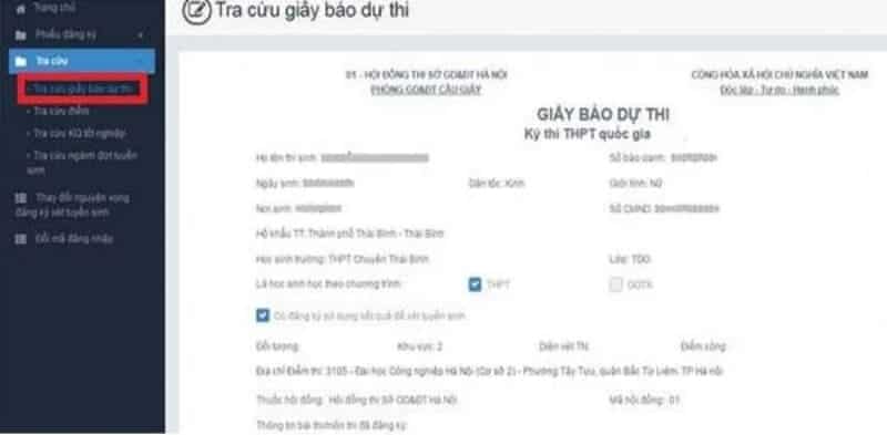 Hướng dẫn tra cứu giấy báo dự thi tốt nghiệp THPT 2025 qua cổng thông tin của Bộ 1 huong-dan-tra-cuu-giay-bao-du-thi-tot-nghiep-thpt-2025