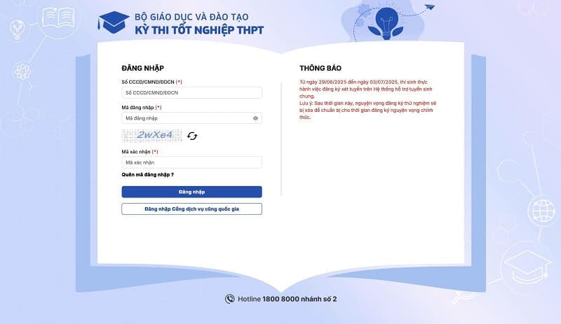 Nguyên tắc xét tuyển nguyện vọng đại học 2025: Thí sinh cần nắm rõ 3 dang-ky-xet-tuyen-nguyen-vong-dai-hoc-2025-theo-nganh