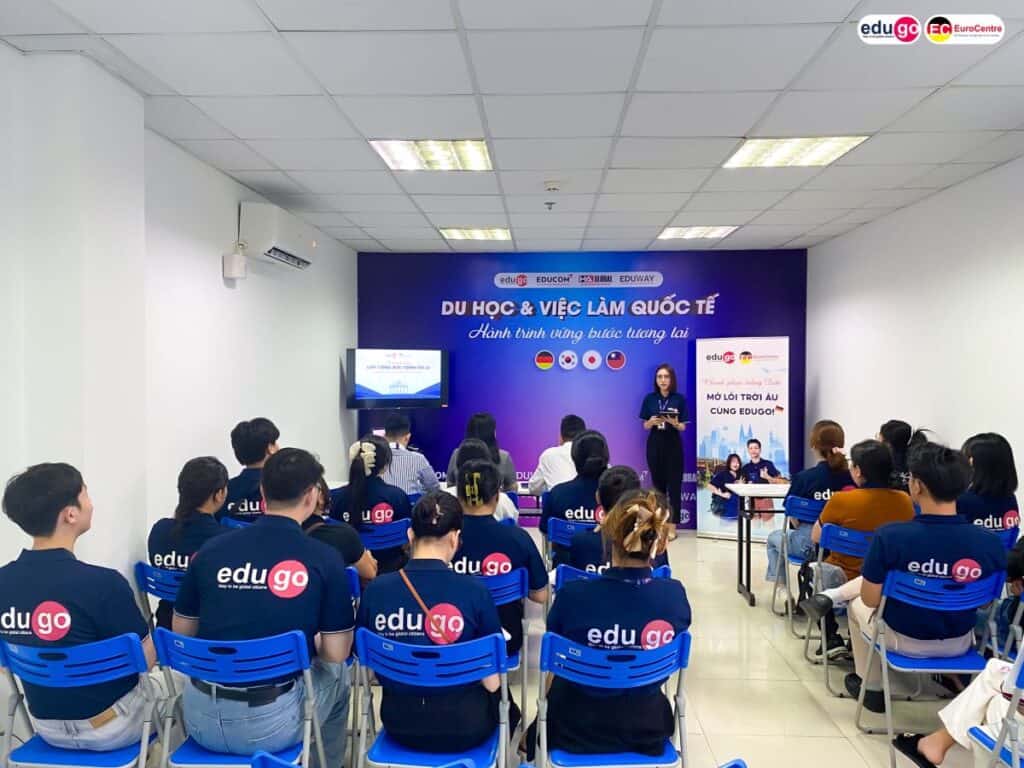 Chinh phục tiếng Đức - Mở lối trời Âu cùng học viên EduGo Hồ Chí Minh 2 Khai giang Ho Chi Minh 02