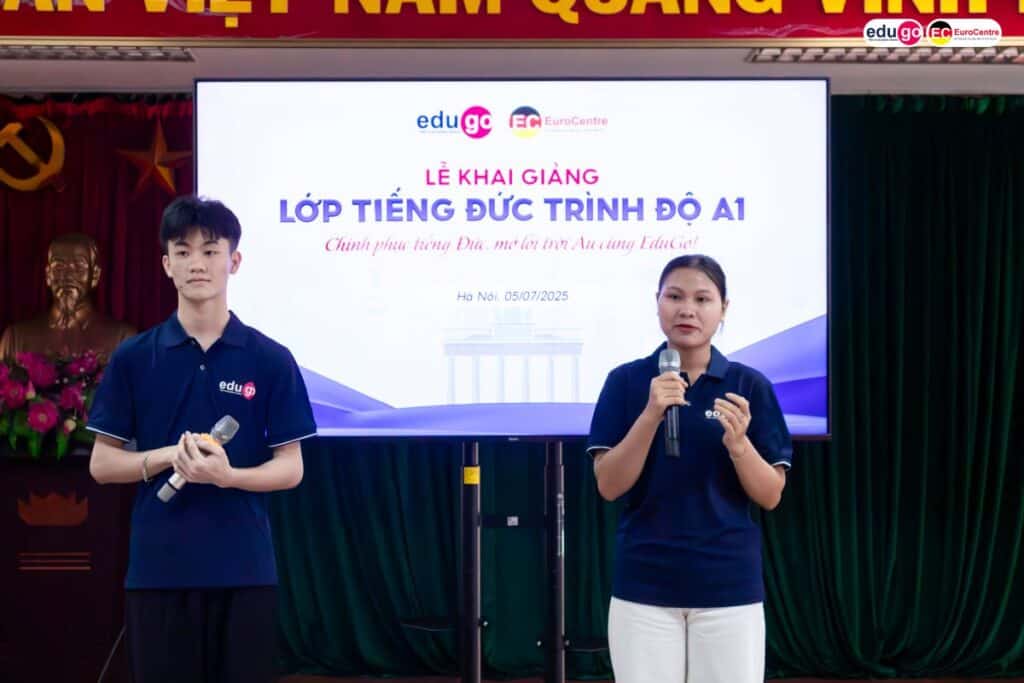 EduGo khai giảng lớp tiếng Đức A1 - Chào đón hơn 100 học viên 2k7 nhập học sớm 4 khai giang web 06