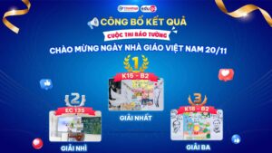 Tổng kết Cuộc thi Báo tường Chào mừng Ngày Nhà giáo Việt Nam 20/11 6 cong bo ket qua