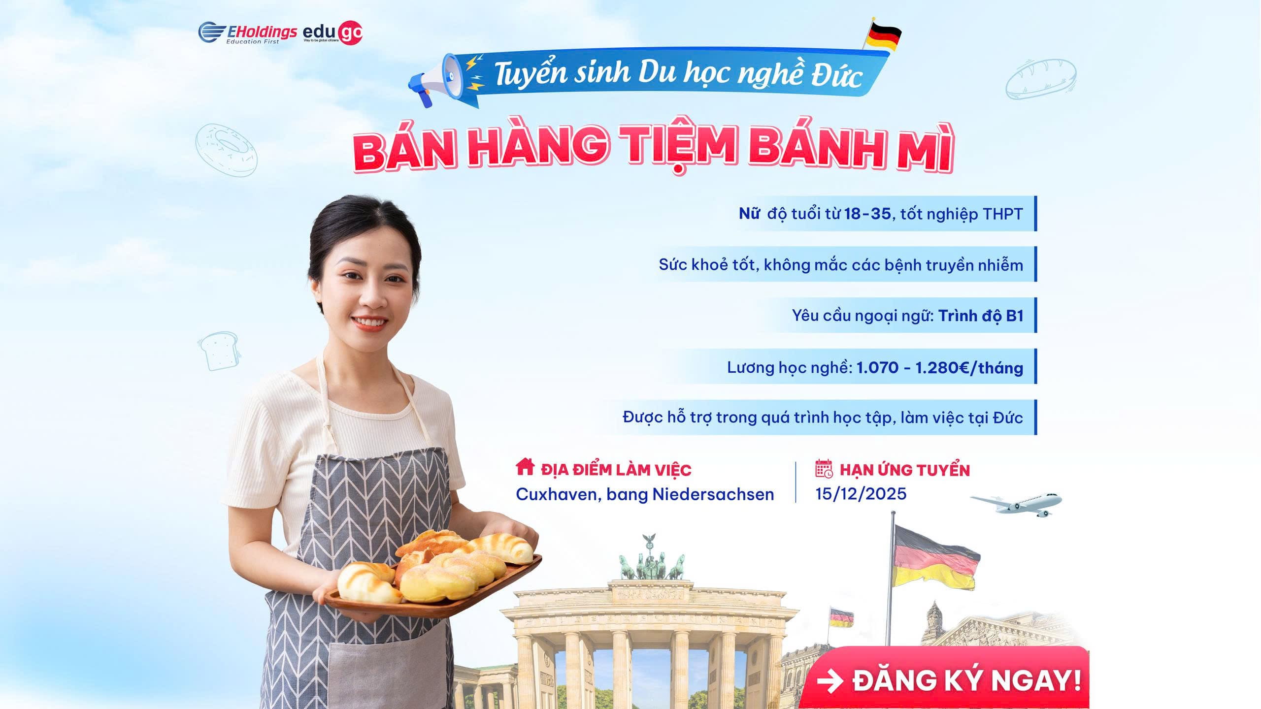 ban hang tiem banh mi
