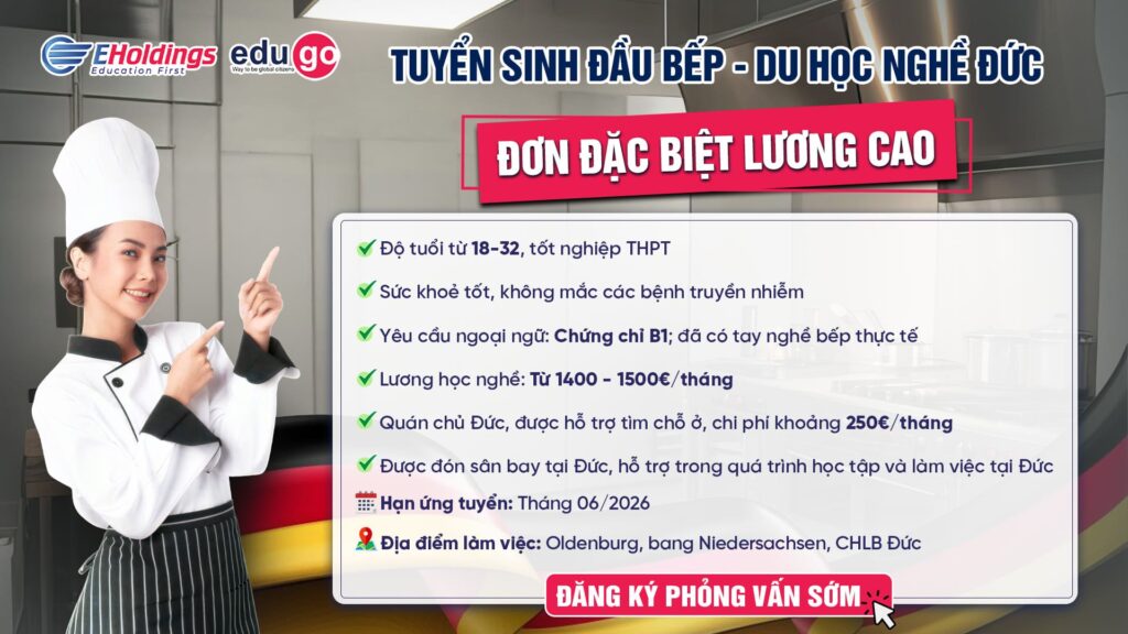 Thông báo tuyển sinh chương trình du học nghề Đức ngành Đầu bếp làm việc tại bang Niedersachsen, CHLB Đức 4 Artboard 1 1 1